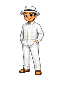 Yucatecan man sticker