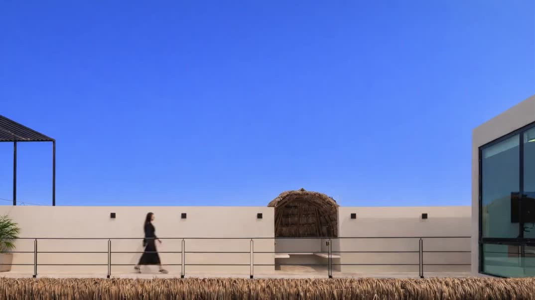 La Casa Nido courtyard with pool in Mérida, Mexico